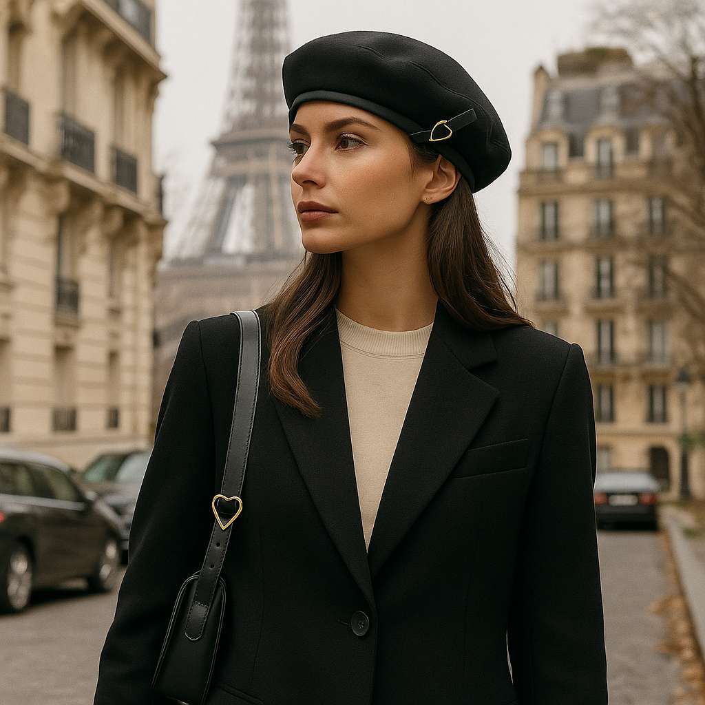 béret élégant pour femme