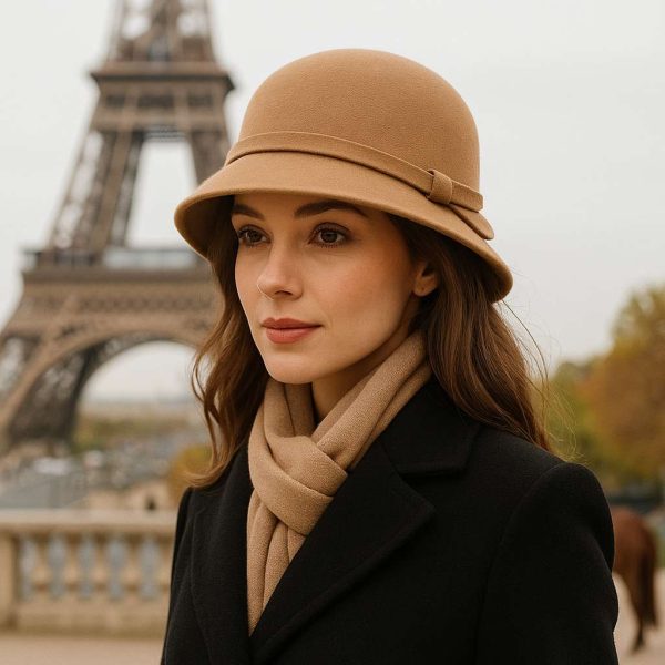 chapeau melon cloche femme