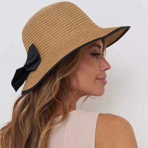 chapeau de paille élégant