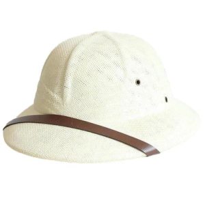 chapeau de paille casque unique
