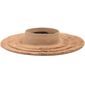 chapeau de paille aéré