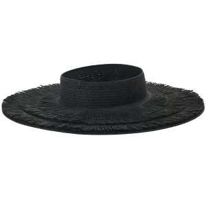 chapeau de paille avec aération