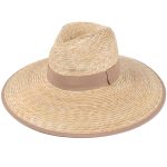 chapeau de paille ajustable
