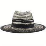 Accessoire de mode en paille