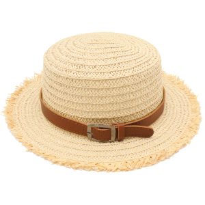 chapeau de paille femme canotier