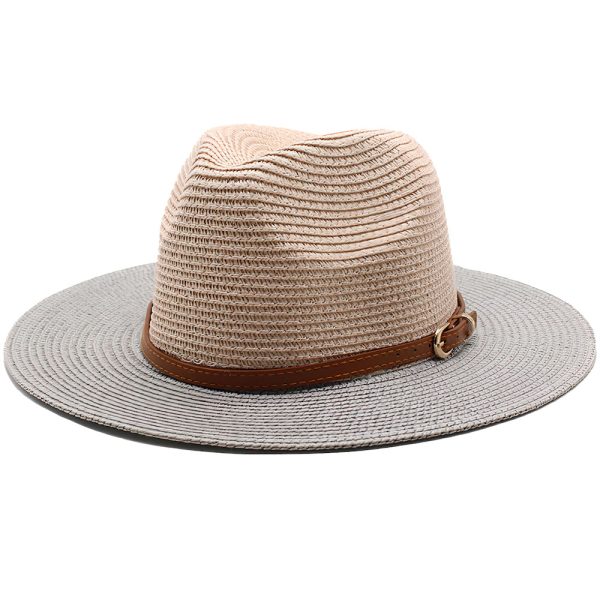 Chapeau de PailleÉté Bicolore Homme
