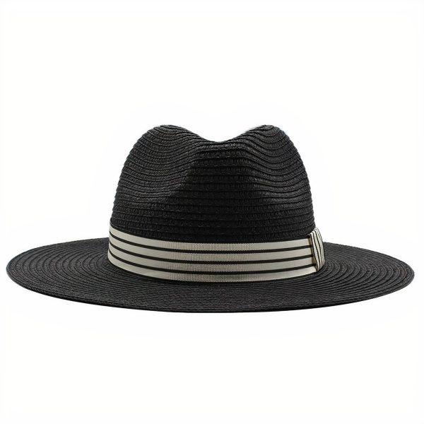 chapeau de paille avec bandeau