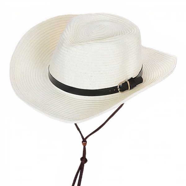 Chapeau de Paille Avec Cordon
