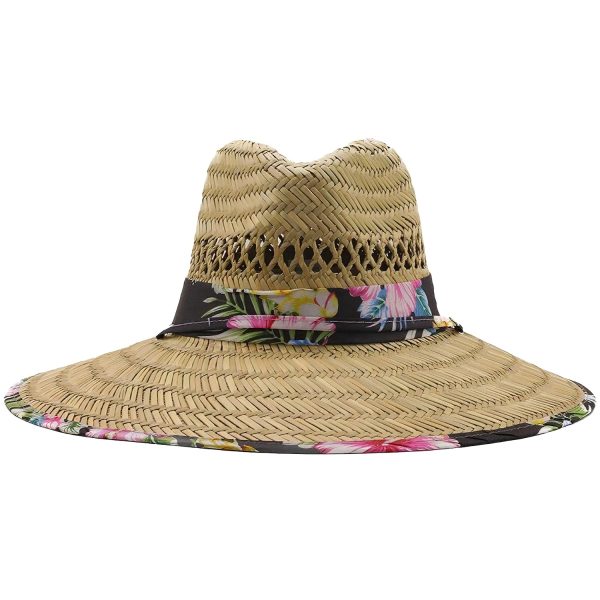Chapeau de paille tropical