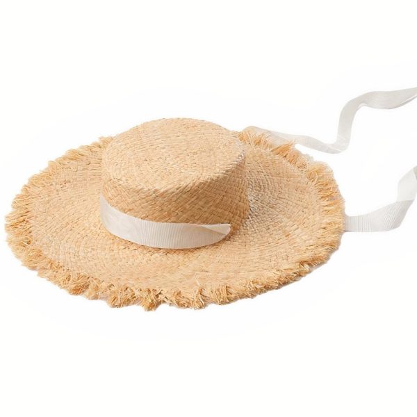 chapeau de paille champêtre