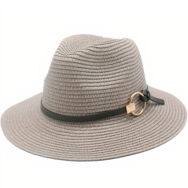 chapeau de paille chic pour femme
