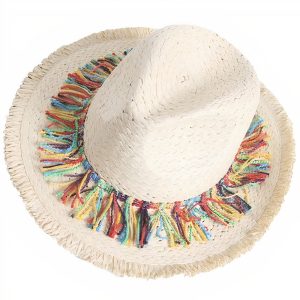 chapeau de paille élégant