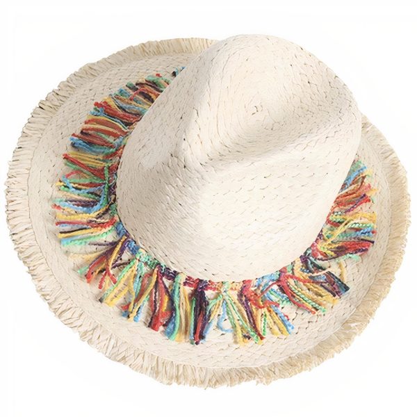 chapeau de paille élégant