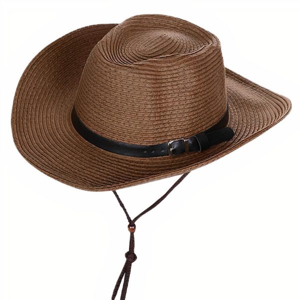 chapeau de paille cowboy homme