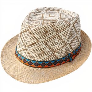 chapeau de paille cubain élégant