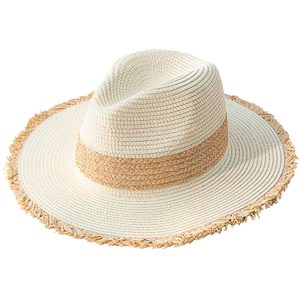 chapeau de paille femme beige
