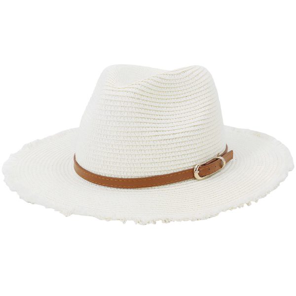 Chapeau de Paille avec frange
