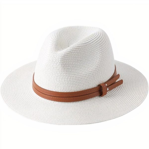chapeau de paille clair homme