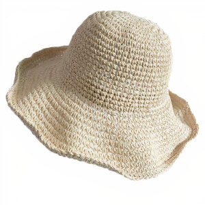 chapeau de paille jardinier élégant