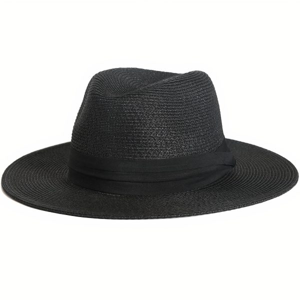 Chapeau de paille homme élégant