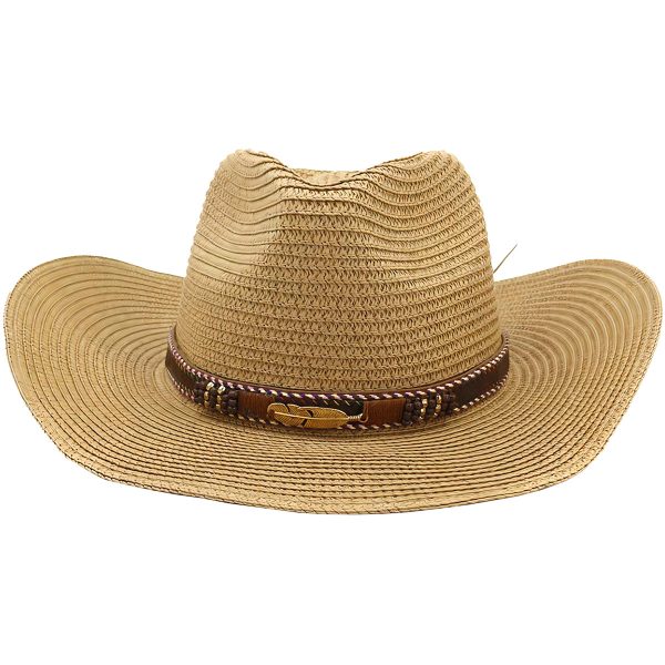chapeau paille cowboy