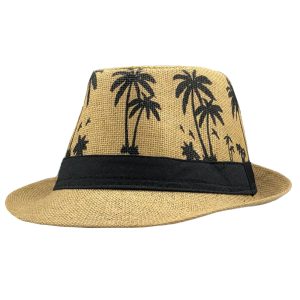 chapeau de paille trilby