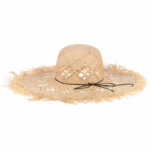 chapeau de paille d'été élégant