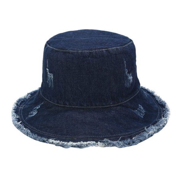 chapeau bob en jean