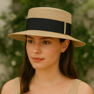 Chapeau de Paille BasiClass Canotier