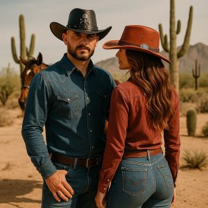 Chapeau cowboy style Far West