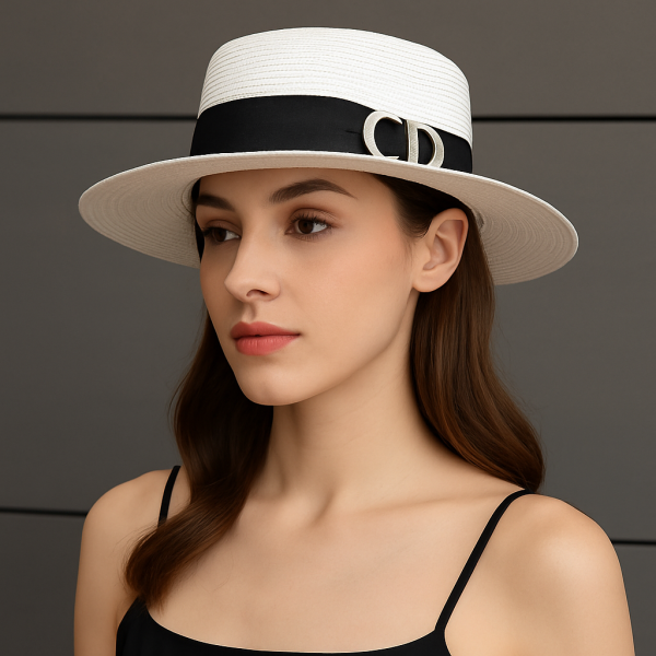 Chapeau de Paille Femme Luxe – Dalia