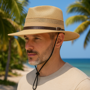chapeau panama homme aéré