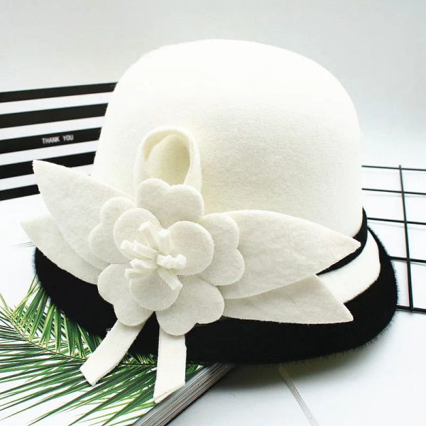 chapeau cloche rétro