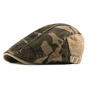 béret homme coton camouflage
