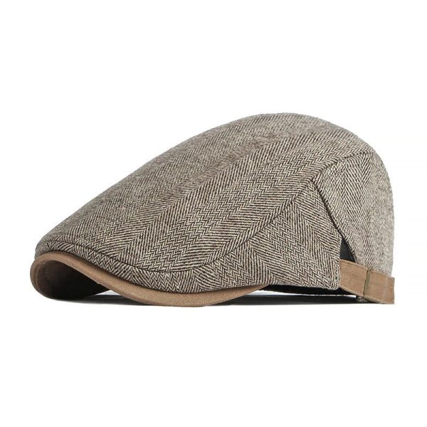 béret homme chevron