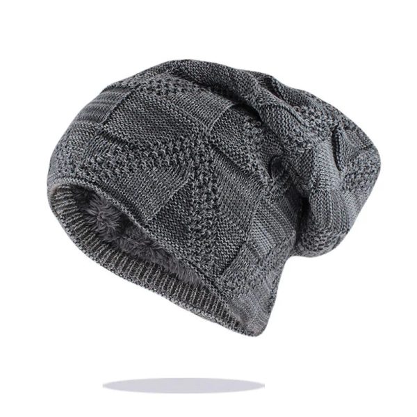 bonnet polaire avec motifs