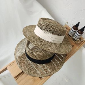 chapeau de paille élégant