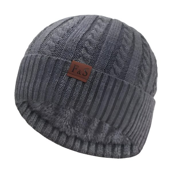 bonnet torsadé en polaire