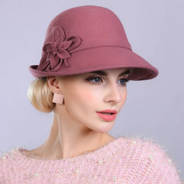 chapeau melon cloche femme