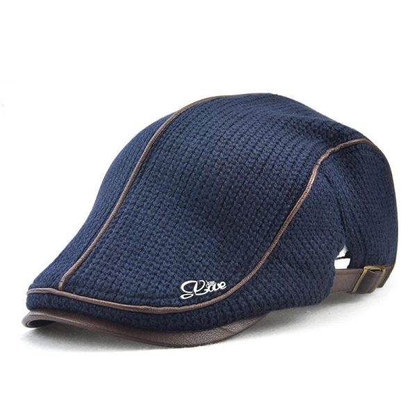 Béret homme coton maille