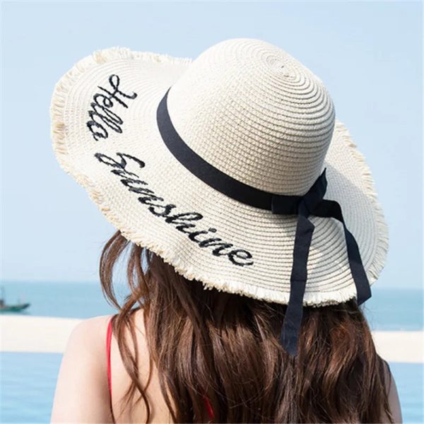 chapeau de paille femme élégant