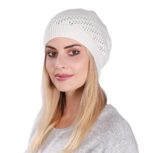 bonnet femme hiver aéré