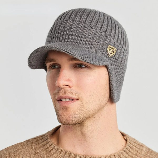 bonnet casquette avec visière