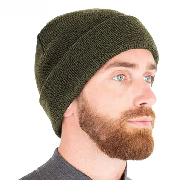 bonnet homme classique à revers