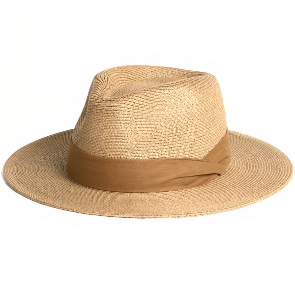 chapeau de paille tressé pour homme