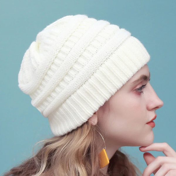 bonnet femme côtelé