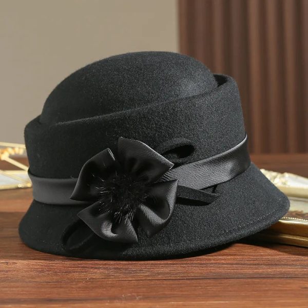 Chapeau melon cloche femme