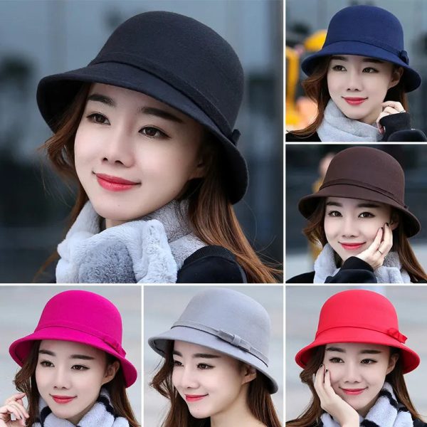 chapeau melon cloche femme