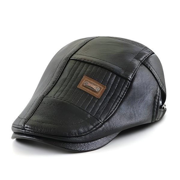 béret homme cuir aventura