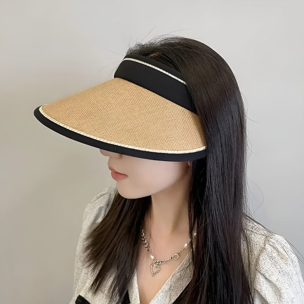 Chapeau de Paille Femme Pliable